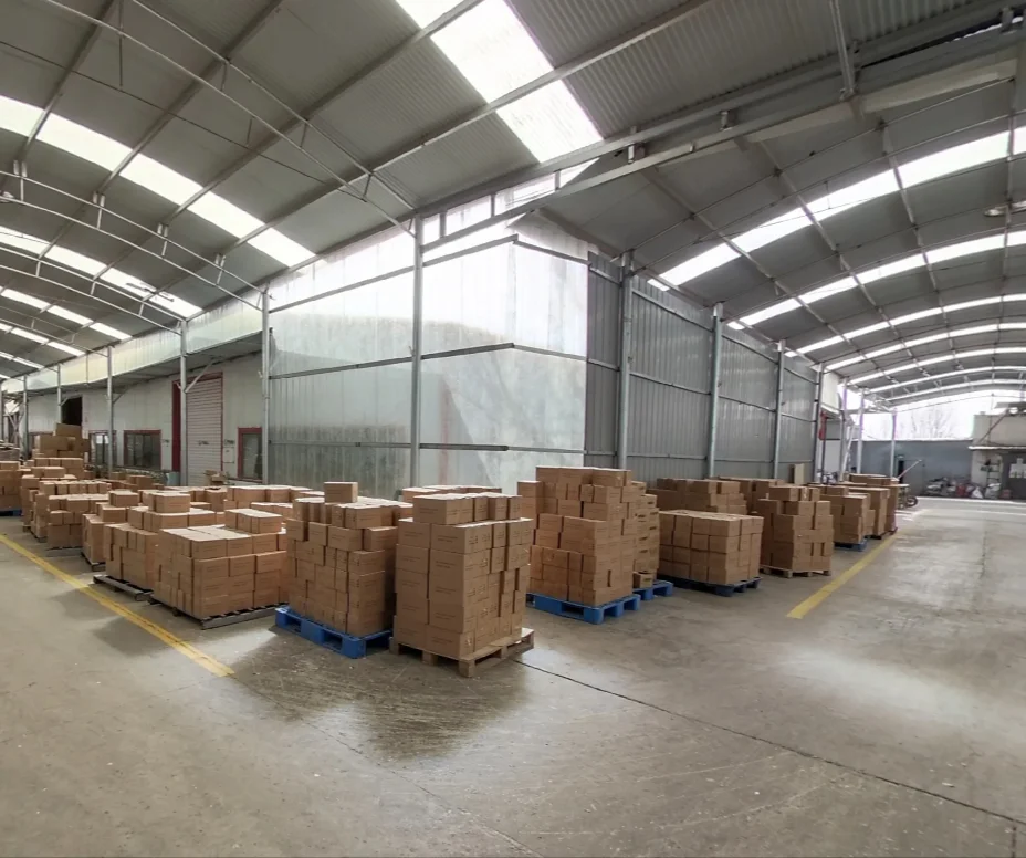 Shipping cartons staged for international candle export